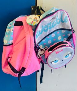 2 Matching backpacks $15.EACH from the Secret Life Collection of PETS