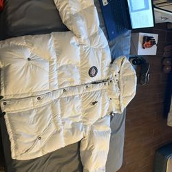 Polo Ralph Lauren Puffer Jacket White Size 
