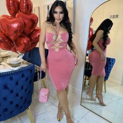  Brand New Pink Dress 