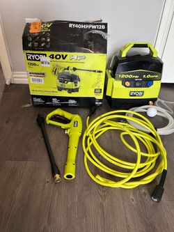 RYOBI TOOL ONLY  40V 1200 PSI 1.0 GPM Cordless Electric Cold Water Pressure Washer NEW $125
