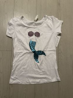 Mermaid print shirt size 14