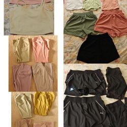 Moving sale! Activewear bundle(sport bras,puma shorts,addidas leggings,sport shirts)