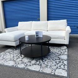 Off-White Sectional — Delivery Available 🚛