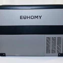 Euhomy CF-46 12V App Control Car RV Refrigerator 48QT Gray New Open Box 