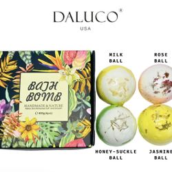 DALUCO Bath Ball Gift:  Two Boxes 8 Balls