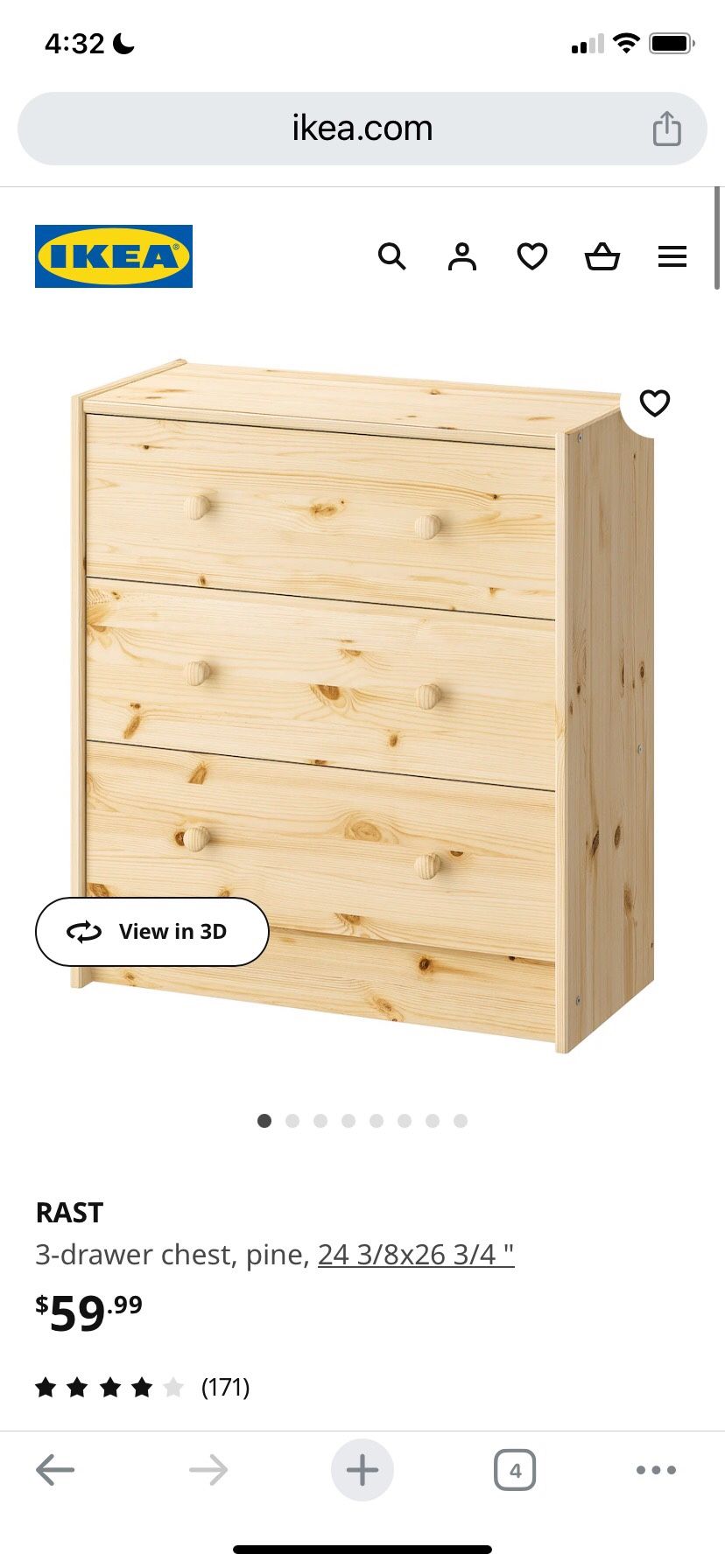 Ikea Rast Dressers