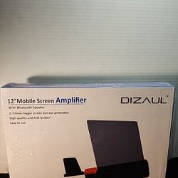 NEW Dizaul 12" Mobile Screen Amplifier W/Bluetooth SEALED BOX 
