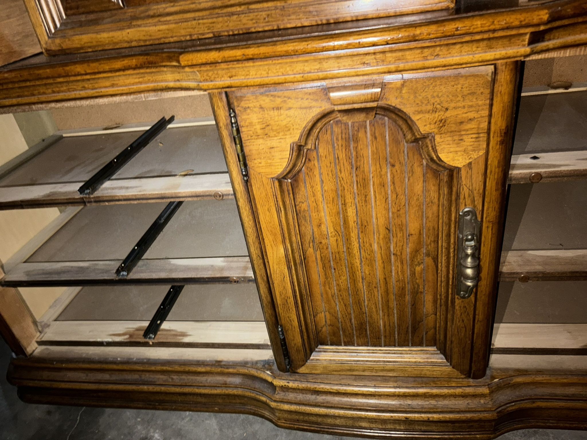 Dresser with mirror & nightstand