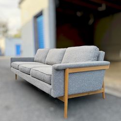 West Elm Leon Wood Frame Sofa Delivery Available