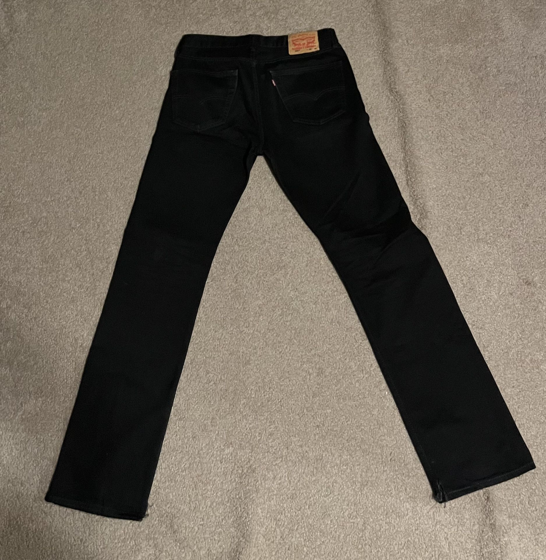 501 Levi Jeans Black