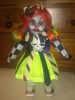 Hand Painted Halloween Dolls