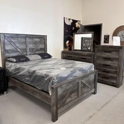 [OM] 🟪 Only $45 initial then take it home 🏡 Brand New Wynnlow Bedroom Set