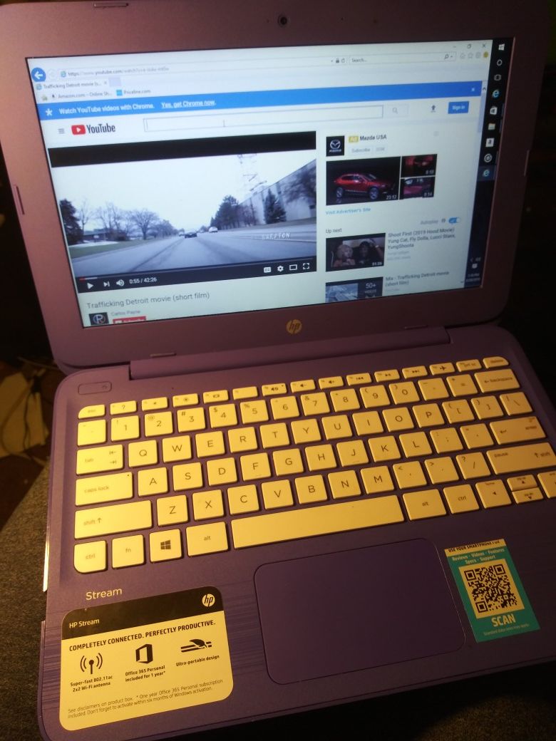 Laptop not to small not to big brought for my wife for school she finshed now so dont use brought brand new