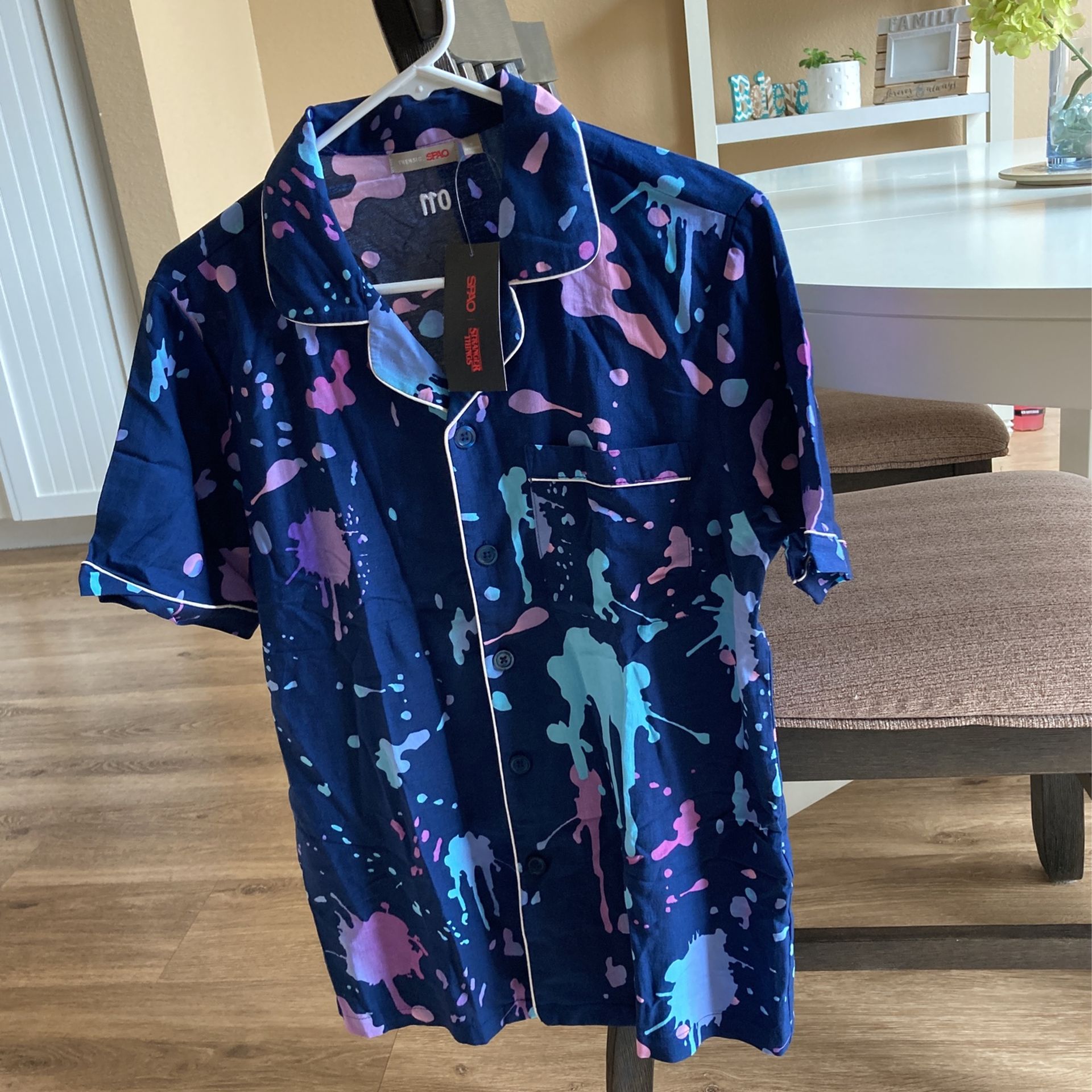 New Stranger Things Pj Set Size Small