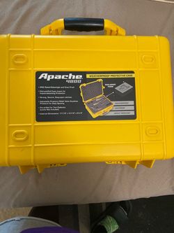 Apache 4800 Weatherproof Protective Case Yellow