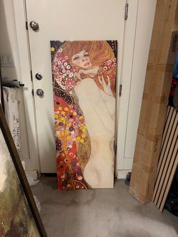 Gustav Klimt Water Serpents Canvas Print
