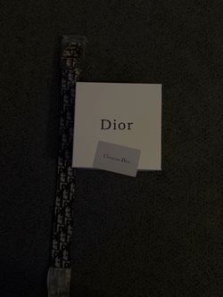 Christian Dior Oblique Strap with Box