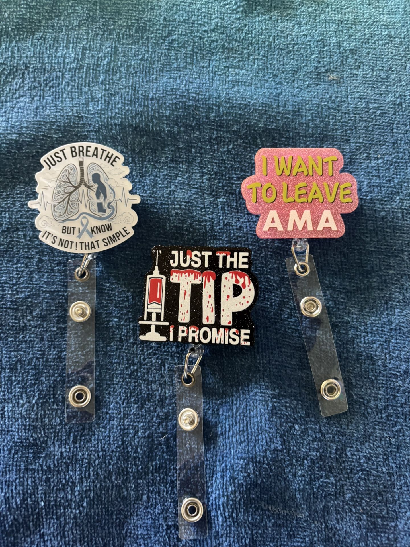 nurse badge reel bundle