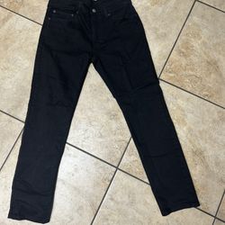 Levi's black skinny jeans 34’32 