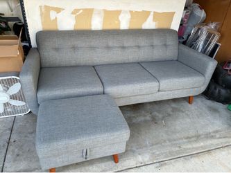 Sofa with Ottoman