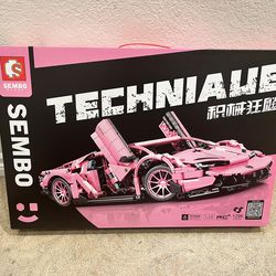 Lego SEMBO 701026 1:10 TECHNIAUE Sports Building Car 1872 Pcs RC Compatibility. Lamborghini