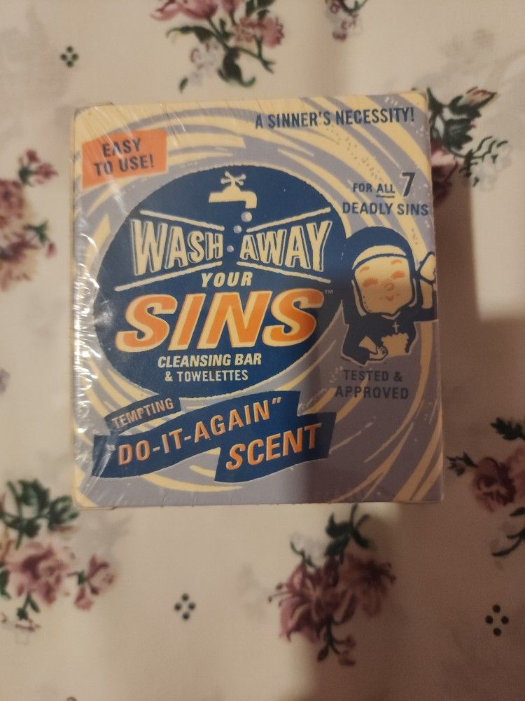 Unique Gag Gift ♡ Wash Away Sins Soap