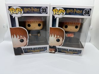 Fred And George Weasley Pop Figure Set