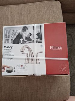 Pfister Masey 2-Handle 4-inch Centerset Bathroom Sink Faucet in Brushed Nickel