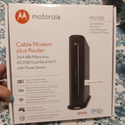 3-Motorola Cable Modem Plus Routers 