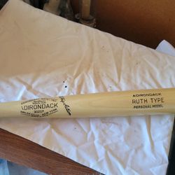 Ruth Type Personal Model Wood Baseball Bat Adirondack 302SP