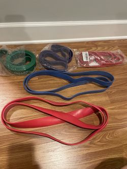 5 resistance workout bands