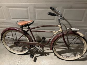 1948 Schwinn Straight Bar Ballon tire Cruiser