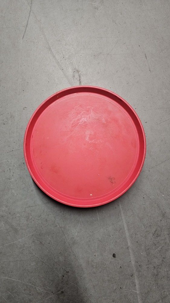 Serving Tray Red And Blue