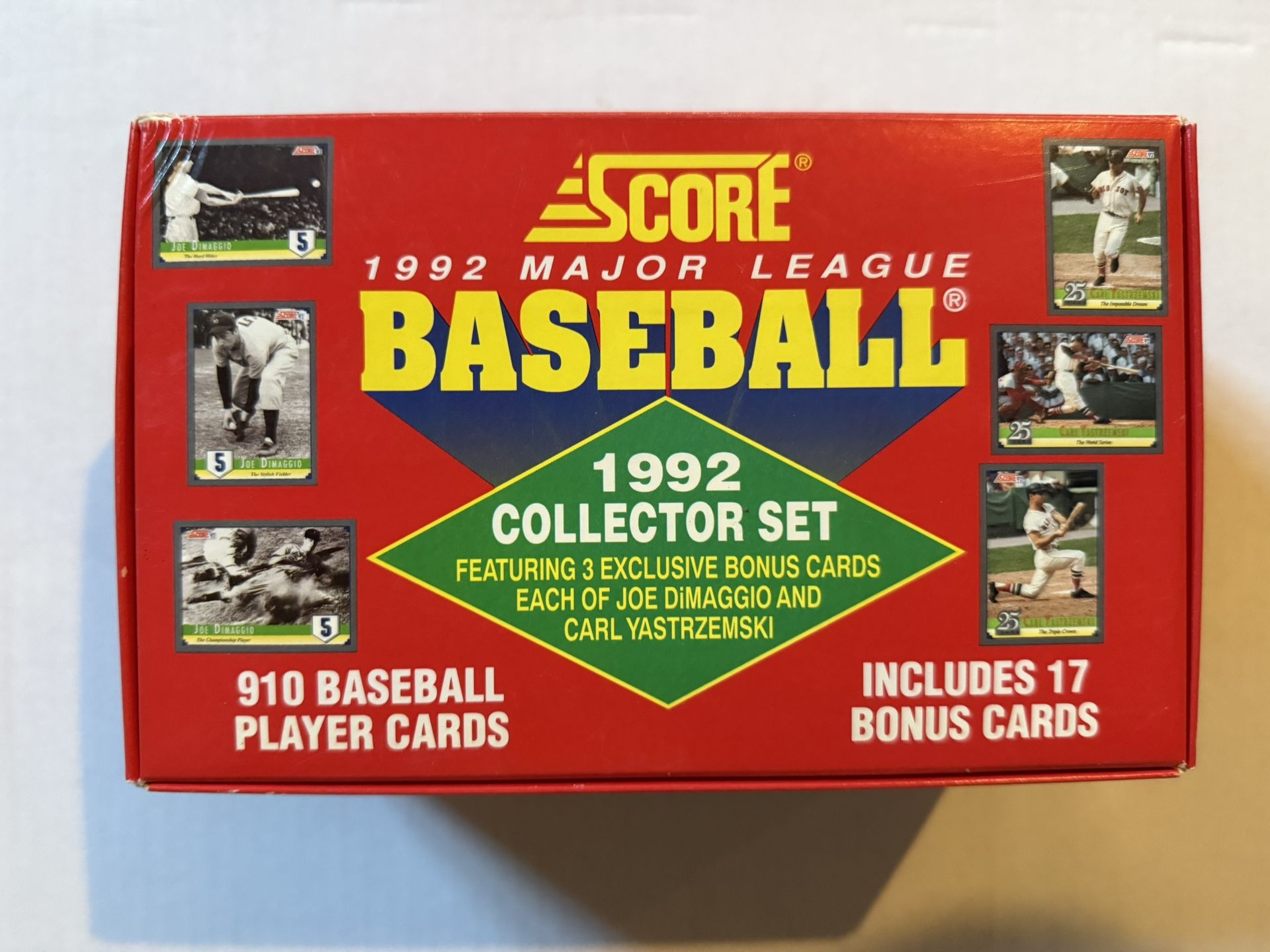1992 Score baseball trading card set factory Opened