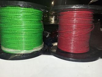 THHN-2 AWG 6  FULL GREEN HALF RED $500]