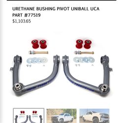 Total Chaos Upper Control Arms 19+ Silverado Or GMC Sierra 1500 Part # 77519