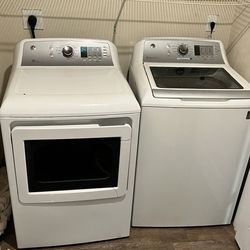 Ge “smart Washer And Dryer Matching Set With Amazon Alexa