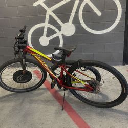 Specialized Rockhopper 29” MTB Bike w/ battery powered E-bike Conversion