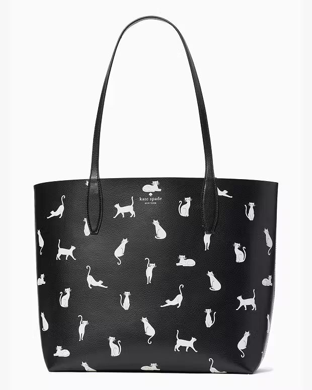 Kate Spade Whiskers Reversible Cat Tote