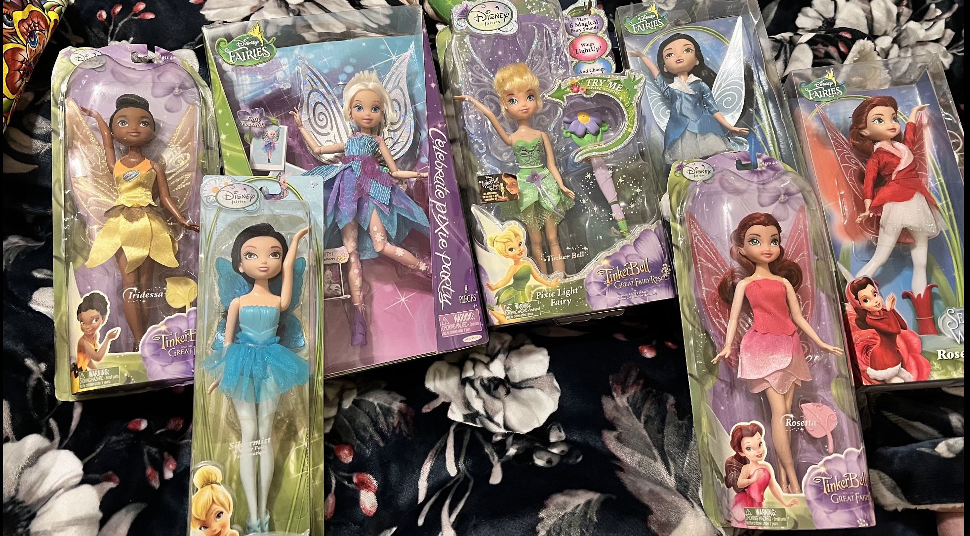 Disney Princess Tinker bell Set Collectible dolls. Dolls. New. Princess’s 