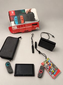 🎮 Nintendo Switch con juego y accesorios