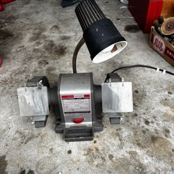 Vintage 1970s Craftsman 1/3hp Bench Grinder