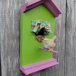 Bird House Wall Decor 