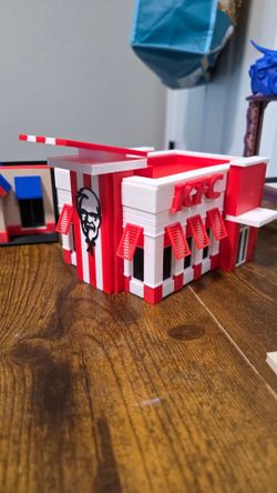 Kfc 1:64 diorama  3D printed