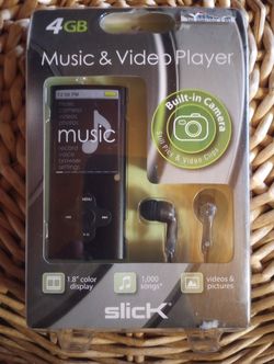 Slick Music & Video Player (Brand New)