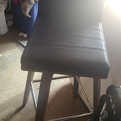Set Of Bar Stools One Assembled One Not $45