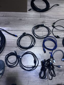 Many Cables All Source For Audio & HDMI 