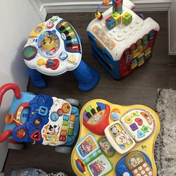 Baby toys including walker