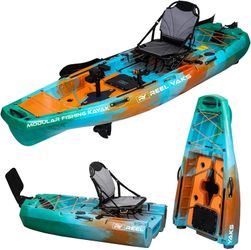 Reel Yaks Radar Modular Fishing Kayak - 10ft Lightweight, Sit On Top Kayak for Adults & Youth