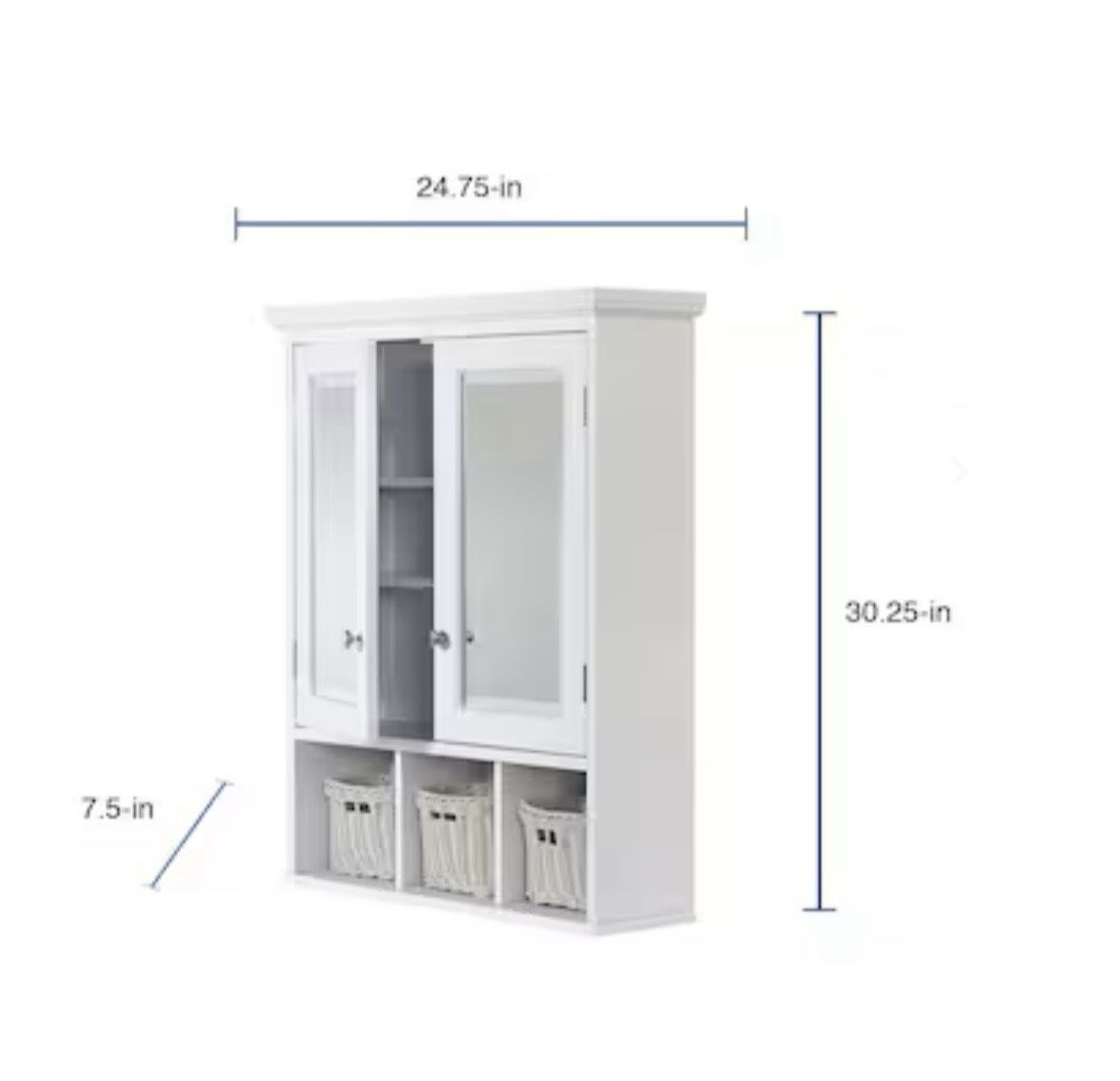 Allen + Roth Surface Mount Medicine Cabinet